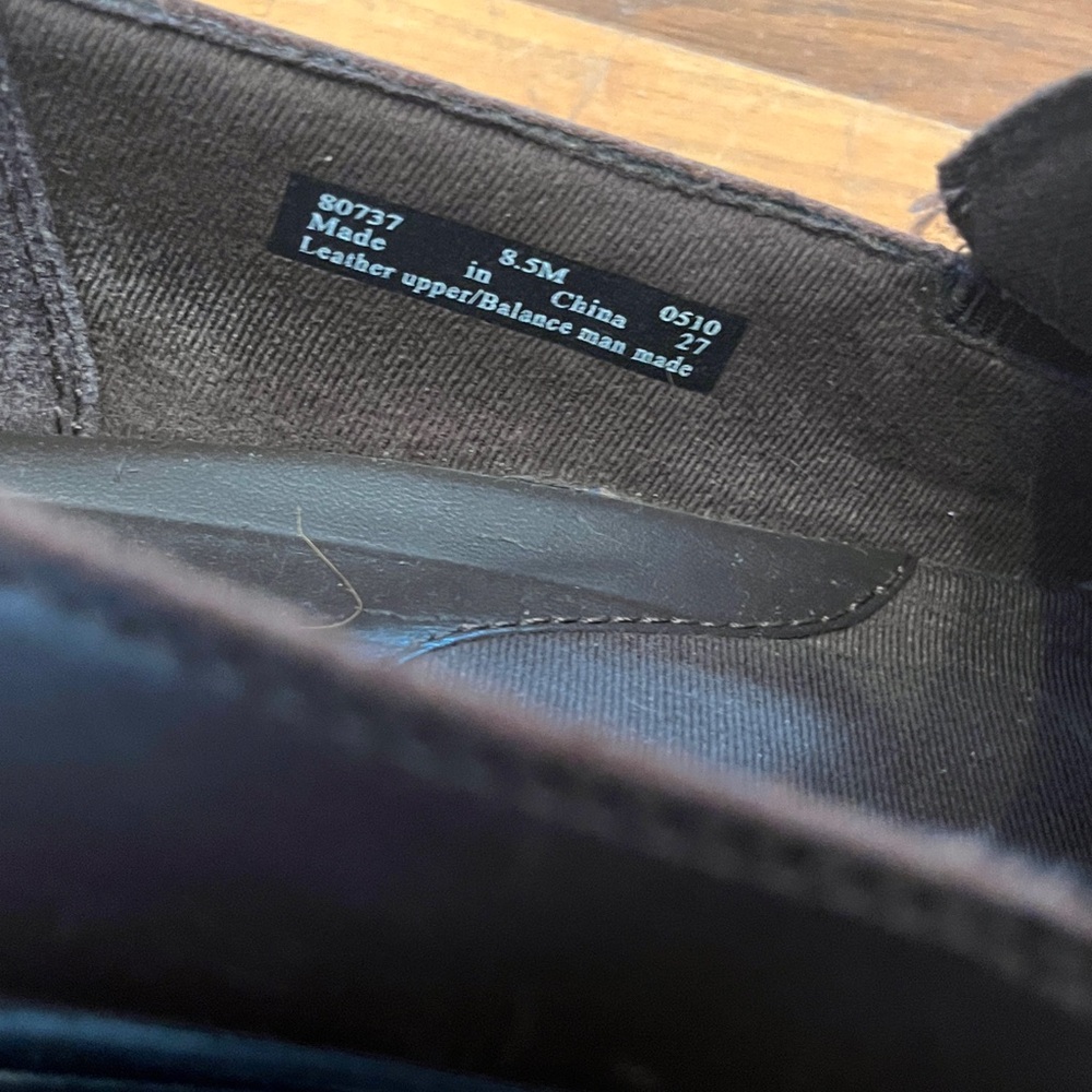 Leather Clarks (loafers) Dark Brown - Picture 3 of 5